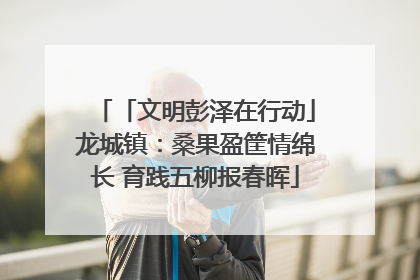 「文明彭泽在行动」龙城镇：桑果盈筐情绵长 育践五柳报春晖