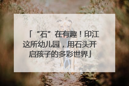 “石”在有趣！印江这所幼儿园，用石头开启孩子的多彩世界