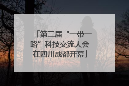 第二届“一带一路”科技交流大会在四川成都开幕