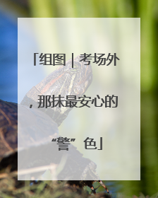 组图｜考场外，那抹最安心的“警”色