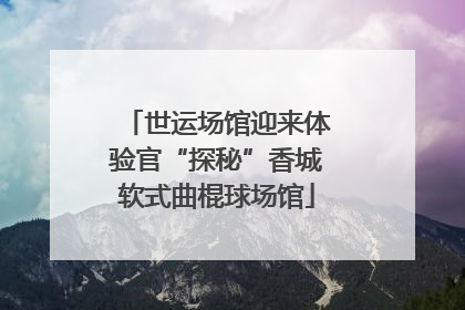 世运场馆迎来体验官“探秘”香城软式曲棍球场馆