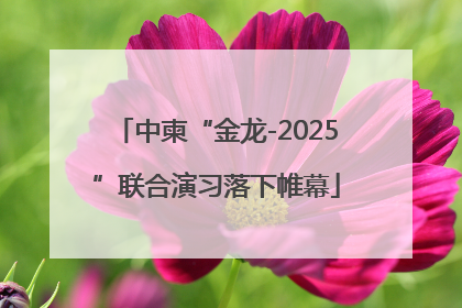 中柬“金龙-2025”联合演习落下帷幕