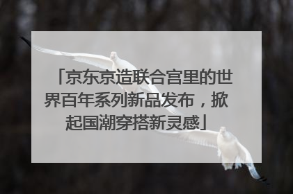 京东京造联合宫里的世界百年系列新品发布，掀起国潮穿搭新灵感