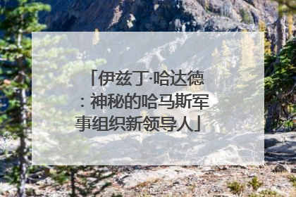 伊兹丁·哈达德：神秘的哈马斯军事组织新领导人