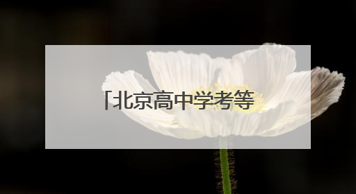 北京高中学考等级考9日起开考