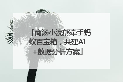 商汤小浣熊牵手蚂蚁百宝箱，共建AI+数据分析方案
