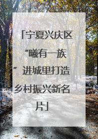 宁夏兴庆区 “曦有一族”进城里打造乡村振兴新名片
