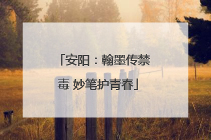 安阳：翰墨传禁毒 妙笔护青春