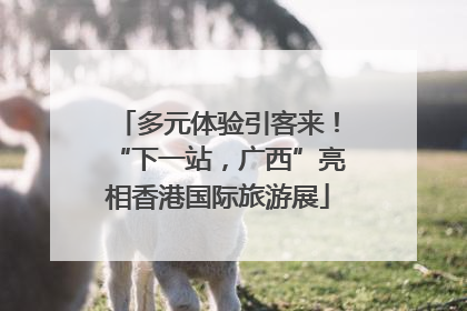 多元体验引客来！“下一站，广西”亮相香港国际旅游展