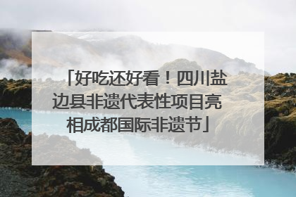 好吃还好看！四川盐边县非遗代表性项目亮相成都国际非遗节