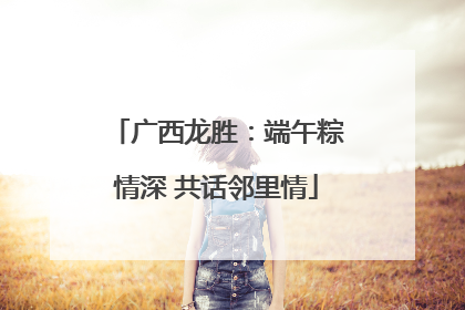 广西龙胜：端午粽情深 共话邻里情