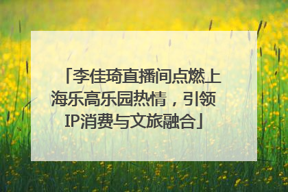 李佳琦直播间点燃上海乐高乐园热情，引领IP消费与文旅融合