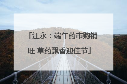 江永：端午药市购销旺 草药飘香迎佳节
