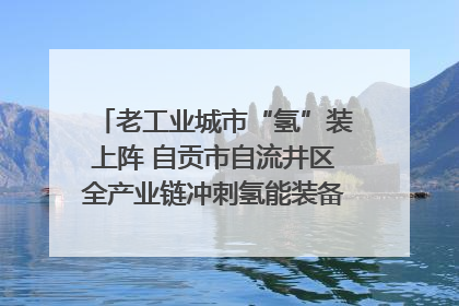 老工业城市“氢”装上阵 自贡市自流井区全产业链冲刺氢能装备制造新高地｜美好生活有“盐”味