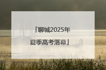 聊城2025年夏季高考落幕