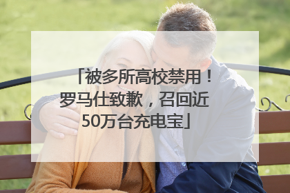 被多所高校禁用！罗马仕致歉，召回近50万台充电宝