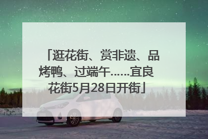 逛花街、赏非遗、品烤鸭、过端午……宜良花街5月28日开街