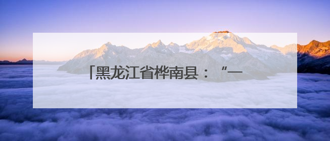 黑龙江省桦南县：“一站式”服务解民忧 群众点赞“家门口的便利”