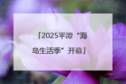 2025平潭“海岛生活季”开幕
