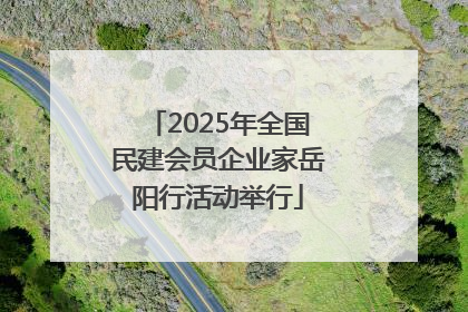 2025年全国民建会员企业家岳阳行活动举行