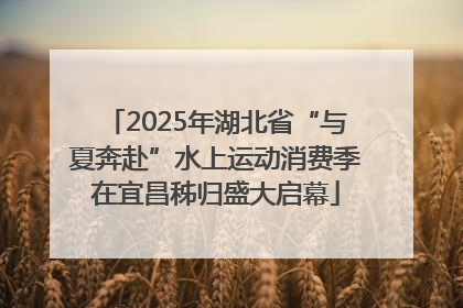 2025年湖北省“与夏奔赴”水上运动消费季在宜昌秭归盛大启幕