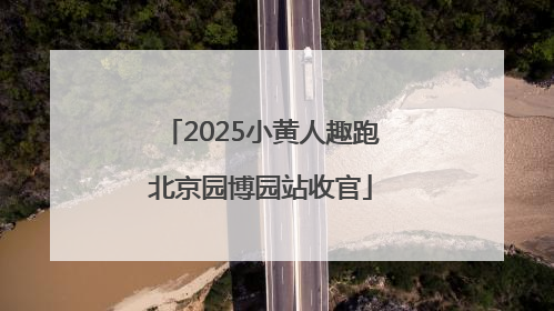 2025小黄人趣跑北京园博园站收官