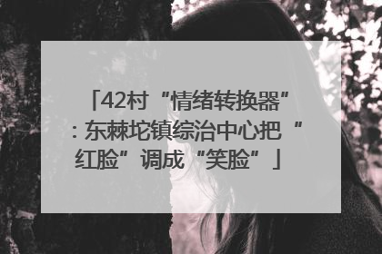 42村“情绪转换器”：东棘坨镇综治中心把“红脸”调成“笑脸”