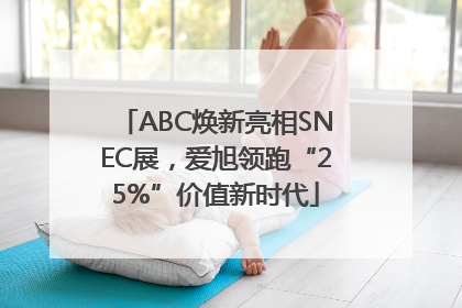 ABC焕新亮相SNEC展，爱旭领跑“25%”价值新时代