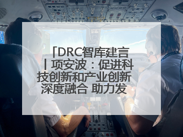 DRC智库建言丨项安波：促进科技创新和产业创新深度融合 助力发展新质生产力