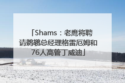 Shams：老鹰将聘请鹈鹕总经理格雷厄姆和76人高管丁威迪